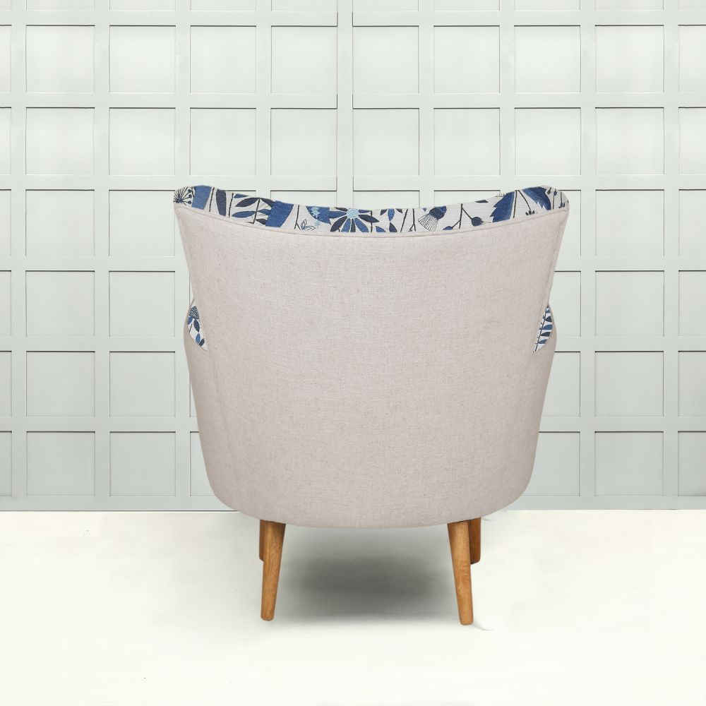 Aquarelle 83cm Amelia Chair Ezra Bluebell