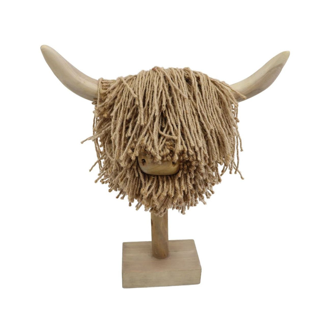 Aquarelle Elspeth Natural Jute Highland Cow - Medium - Old Railway Line Garden Centre
