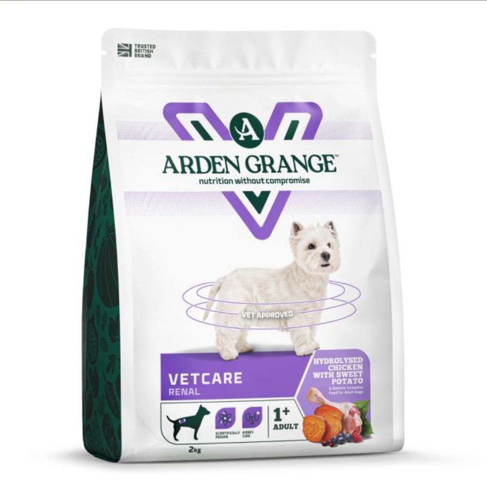 Arden Grange 2kg Chicken & Sweet Potato VetCare Renal Dog Food