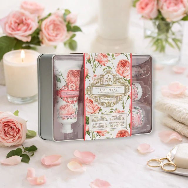 Aromas Artesanales De Antigua Body Care Collection Rose Petal - Old Railway Line Garden Centre