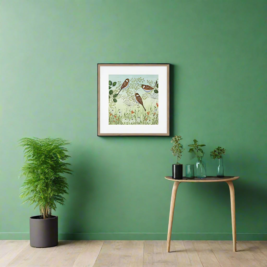 Artko 43cm 'Nestled in Nature' Framed Print by Linda Hoskin