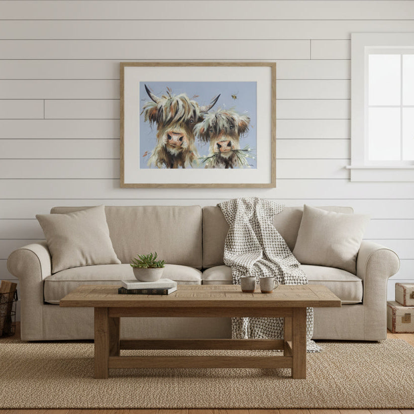 Artko 52cm 'You and Me Always' Framed Print by Ashley Saunders
