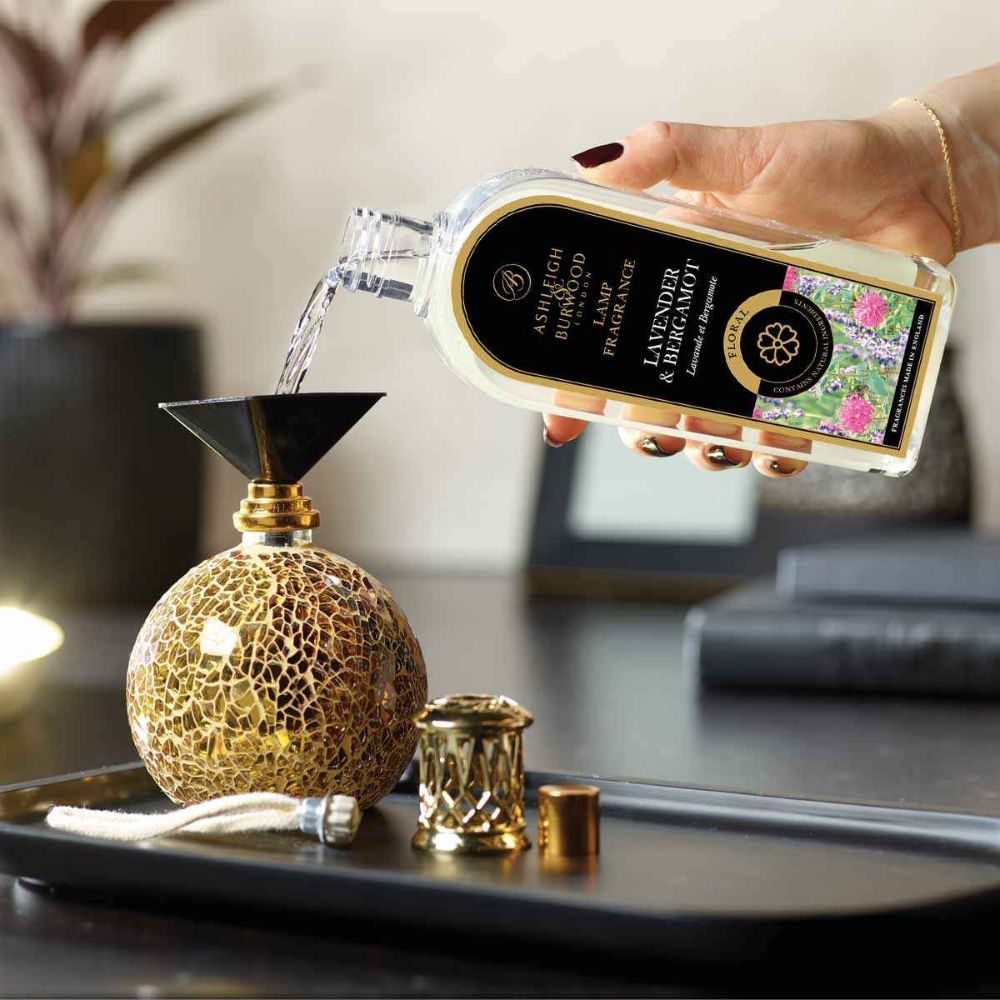 Ashleigh & Burwood 500ml Lavender & Bergamot Lamp Fragrance