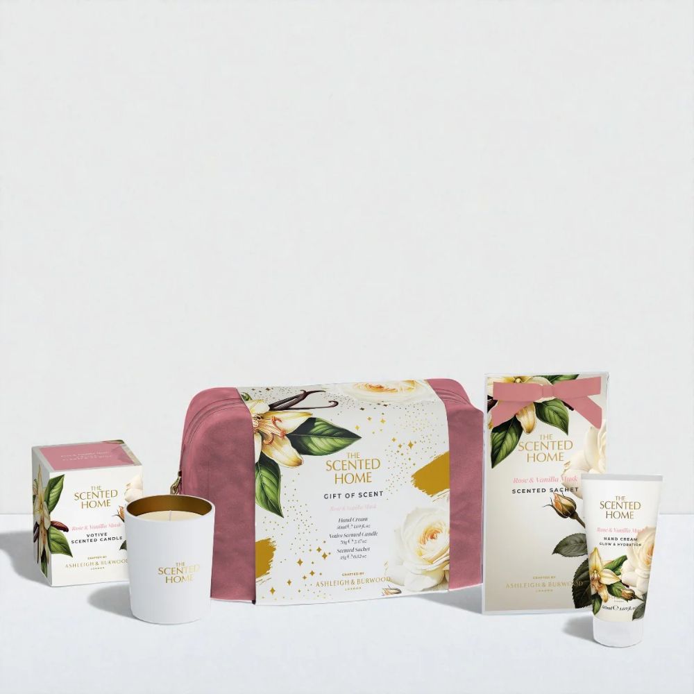 Ashleigh & Burwood Rose & Vanilla Musk Home & Body Gift Set