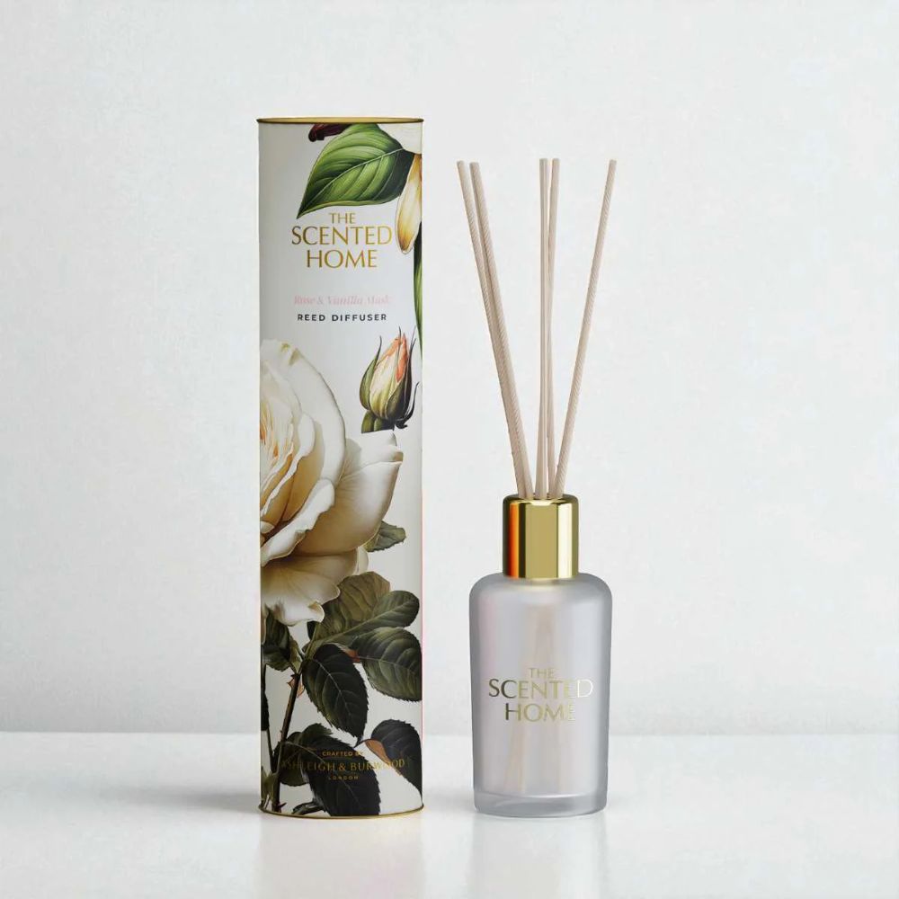 Ashleigh & Burwood 150ml Rose & Vanilla Musk Reed Diffuser
