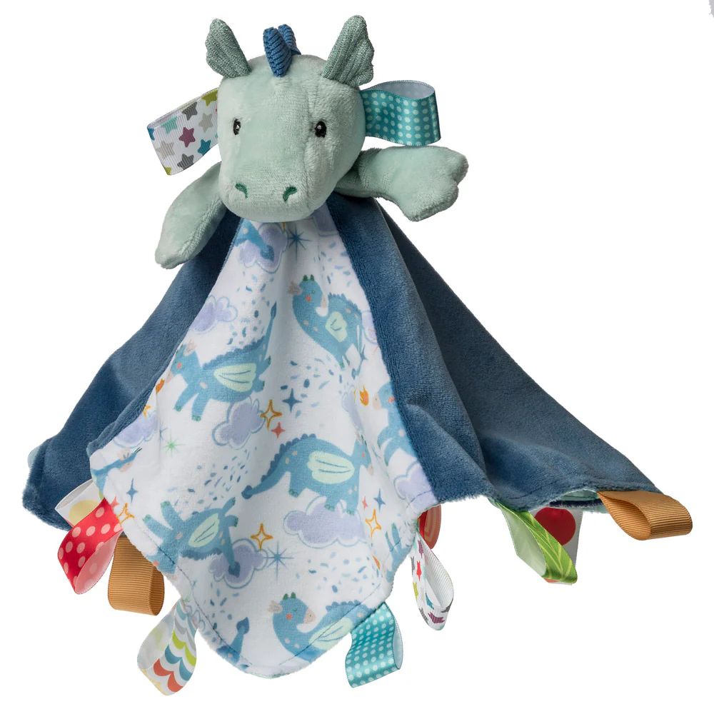 Aurora World Mary Meyer Taggies Dragon Baby Blanket Soft Toy