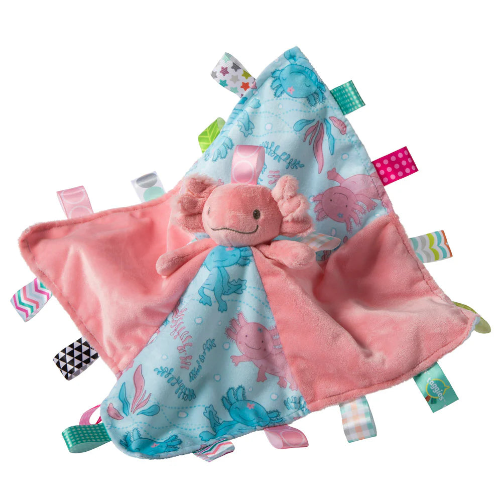 Aurora World Mary Meyer 33cm Taggies Lizzy Axolotl Blanket