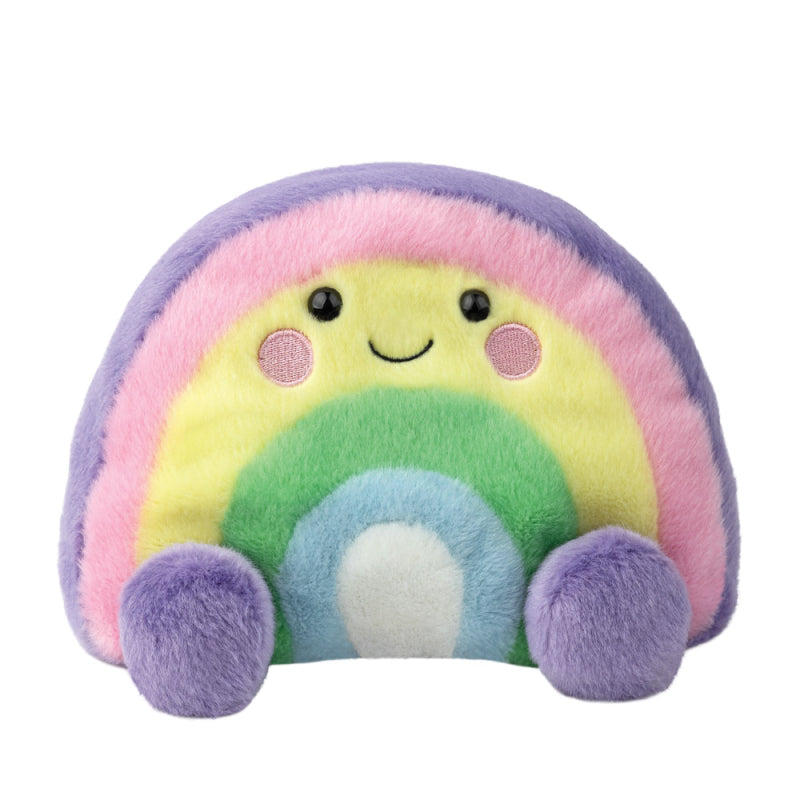 Aurora World Palm Pals 20cm Vivi Rainbow Plush Toy