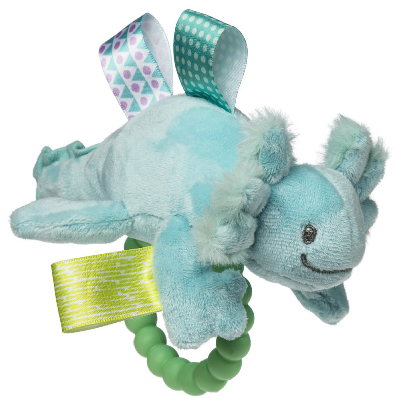 Aurora World Taggies Fizzy Axolotl Rattle Toy
