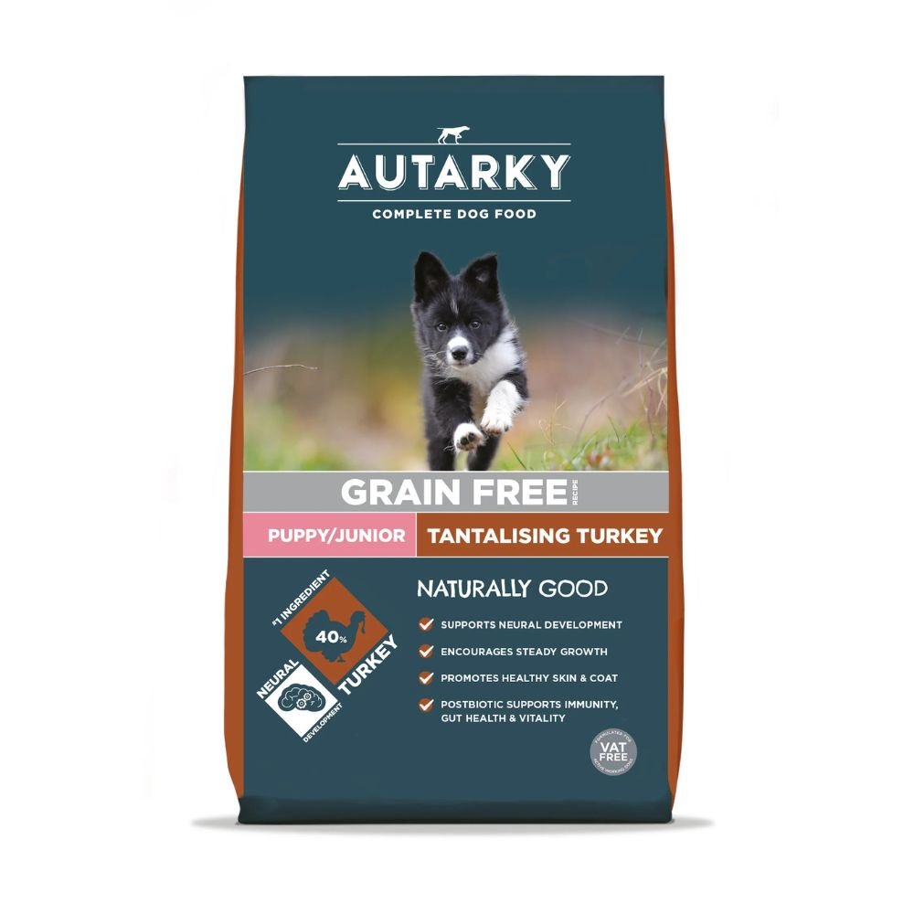 Autarky 10kg Grain Free Turkey Puppy Food - Old Railway Line Garden Centre
