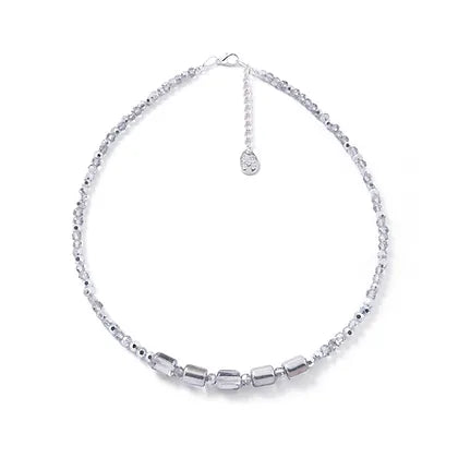 Carrie Elspeth Silver Dazzle Full Necklace