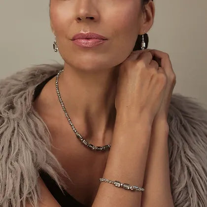 Carrie Elspeth Silver Dazzle Bracelet