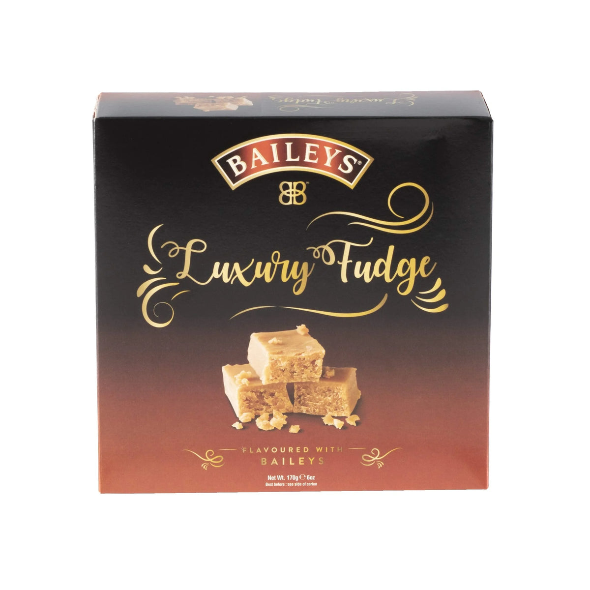 Baileys 170g Luxury Fudge Square Carton