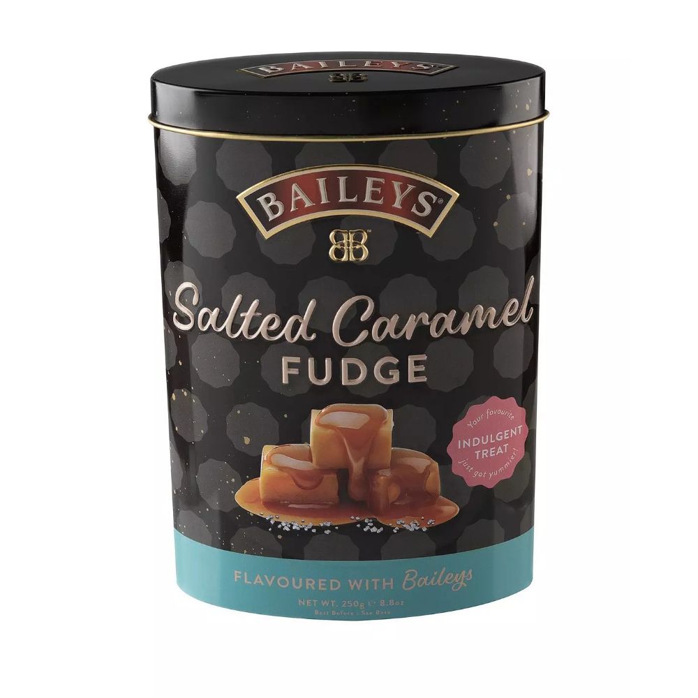 Baileys 200g Salted Caramel Flavoured Luxury Fudge Tin