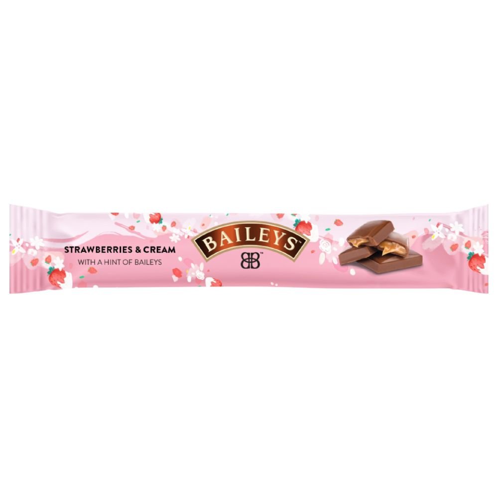 Baileys 35g Strawberries & Cream Chocolate Bar - Old Railway Line Garden Centre