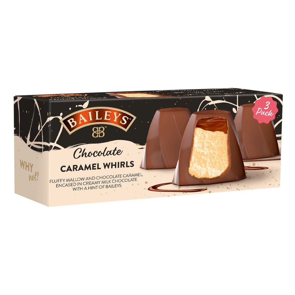 Baileys 72g Chocolate Caramel Whirls