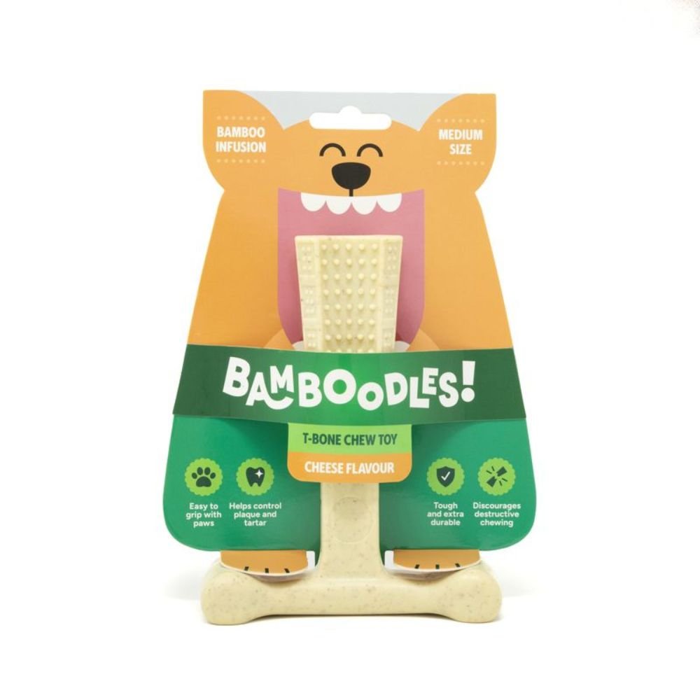 Bamboodles Medium Cheese Dog Chew - Old Railway Line Garden Centre