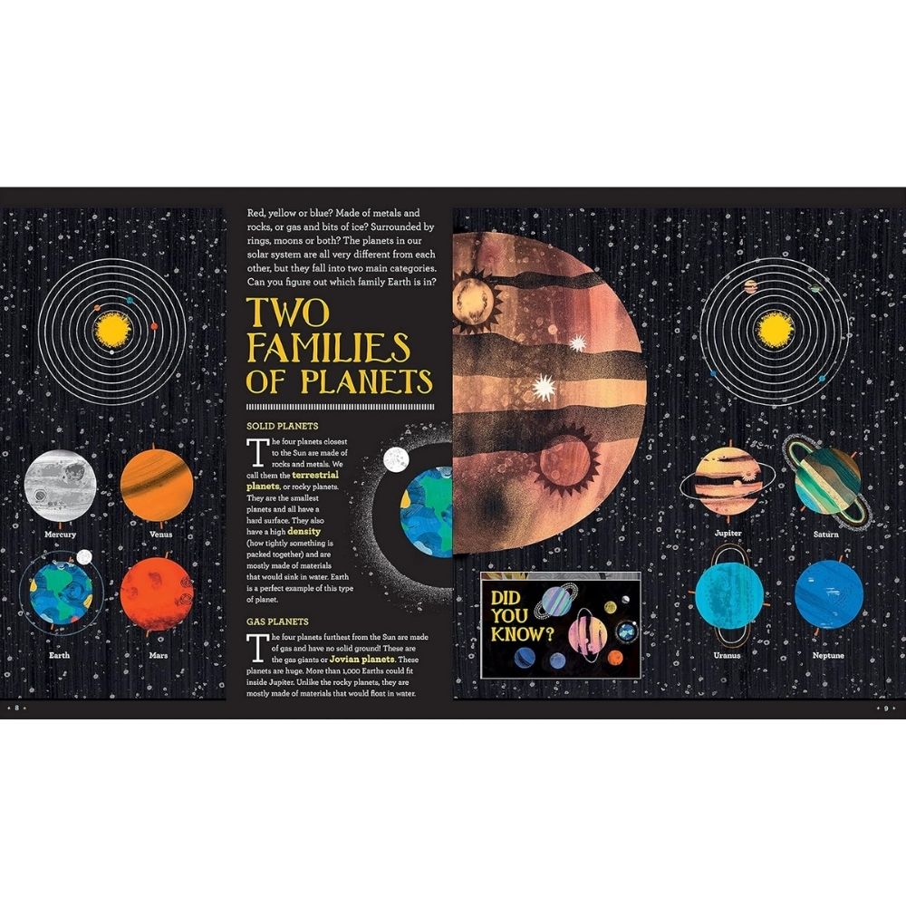 Barefoot Books Solar System Book by Anne Jankéliowitch