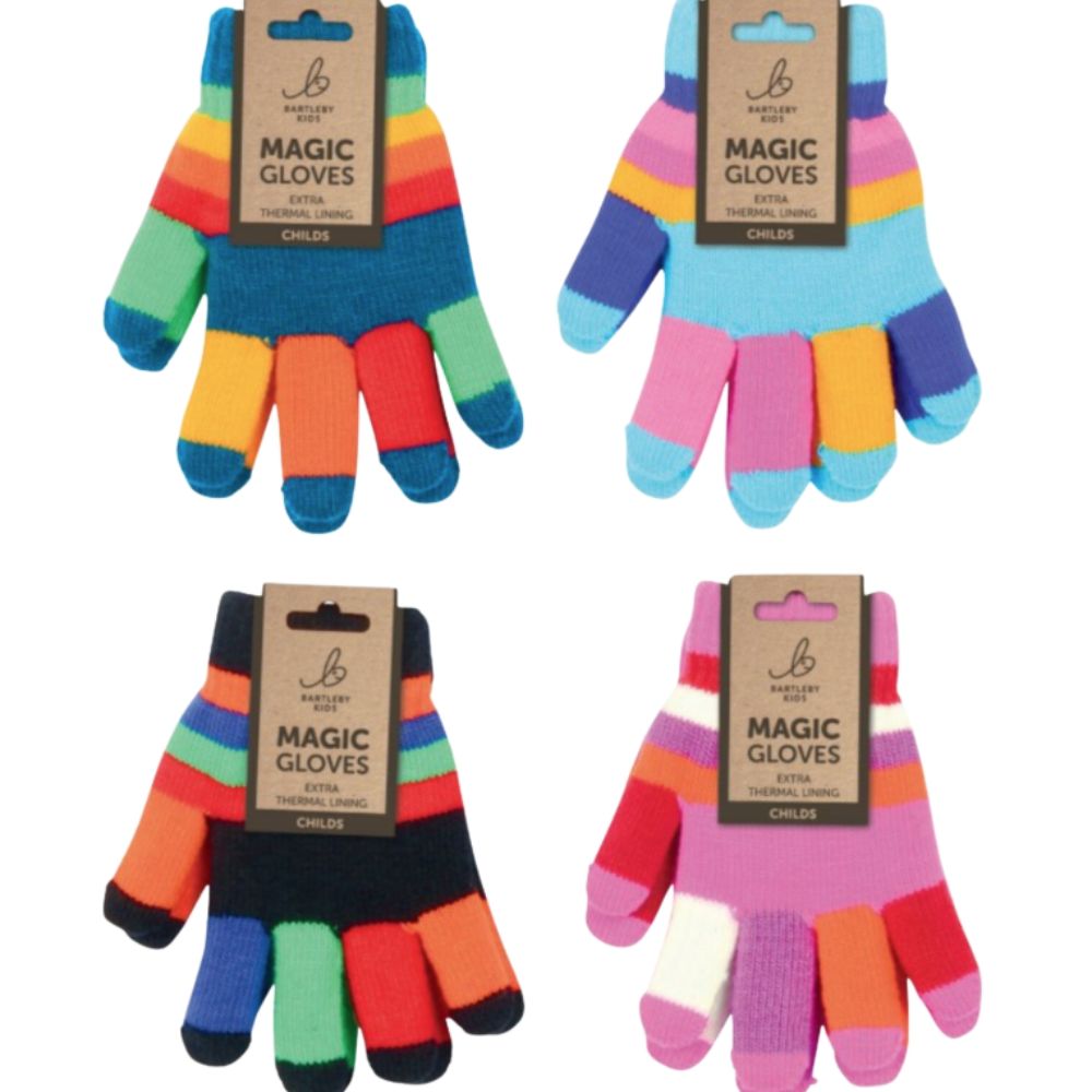 Bartleby Childrens Double Lined Gloves (Choice of 4)