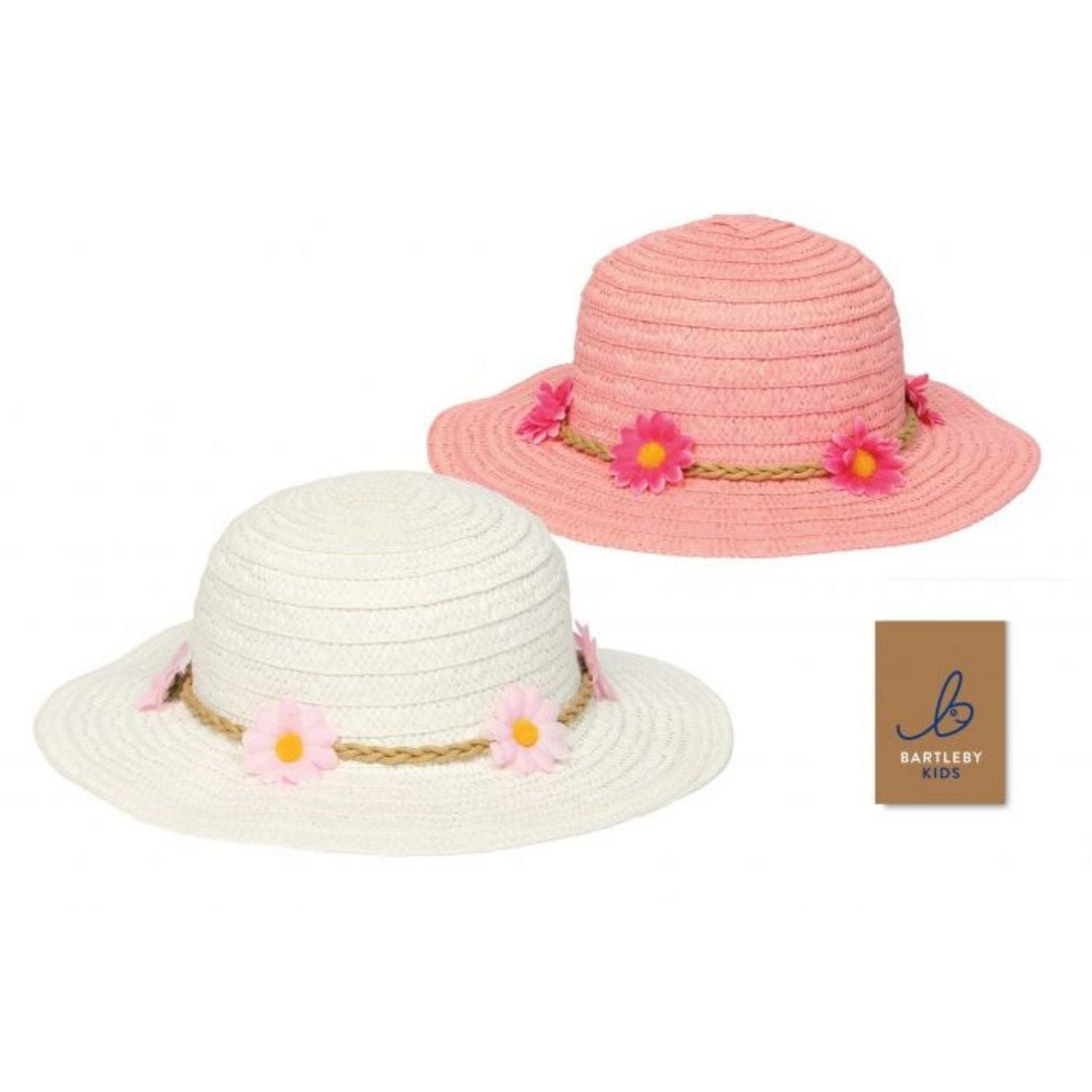 Bartleby Girls Hat with Daisy Band (Choice of 2) - Old Railway Line Garden Centre