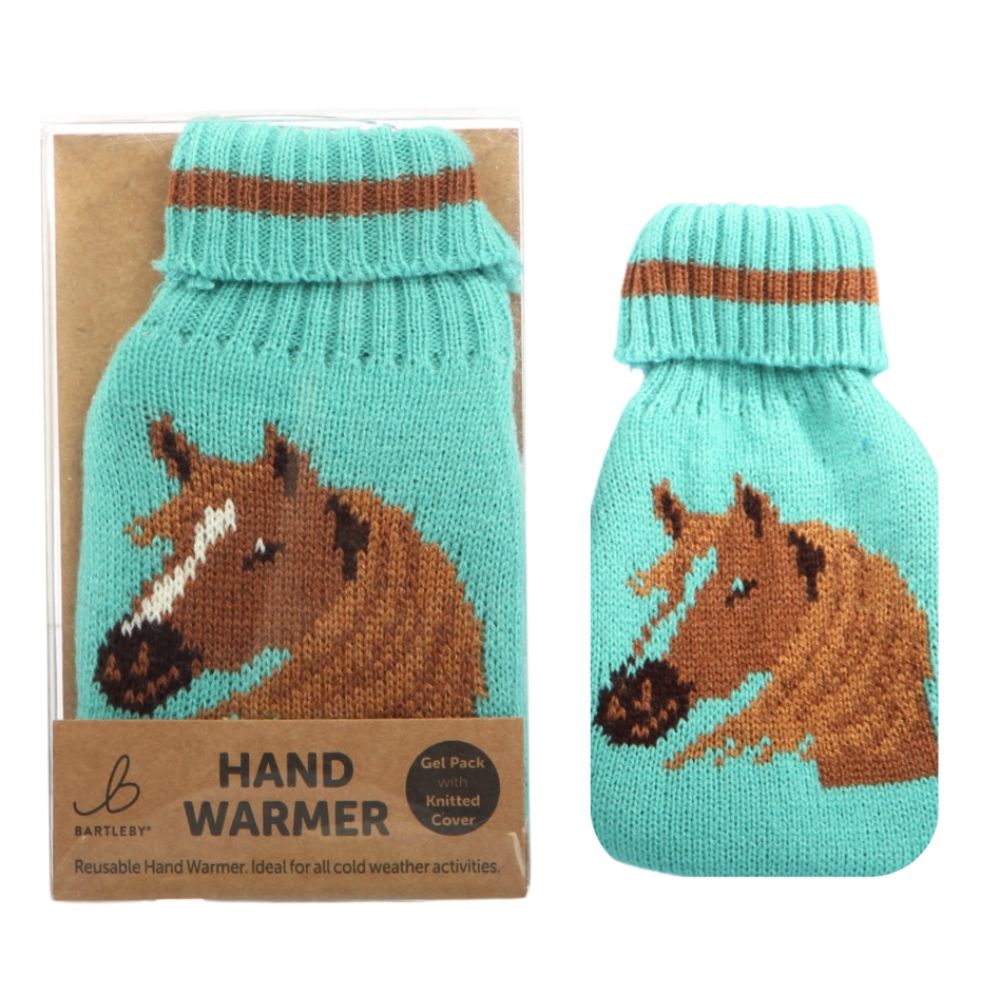 Bartleby Horse Knitted Hand Warmer