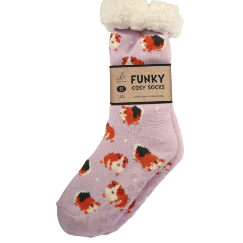 Bartleby Ladies Guinea Pig Sherpa Socks