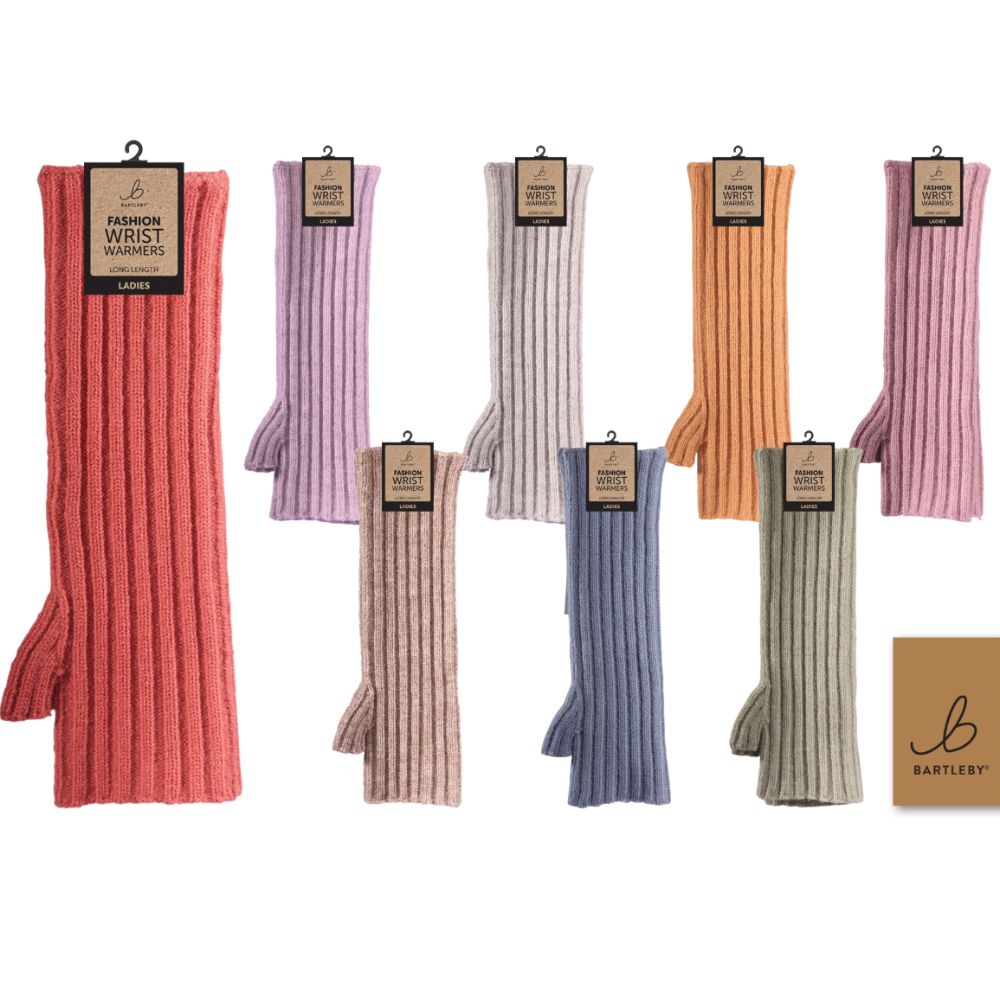 Bartleby Long Ribbed Wrist Warmer (Choice of 8)