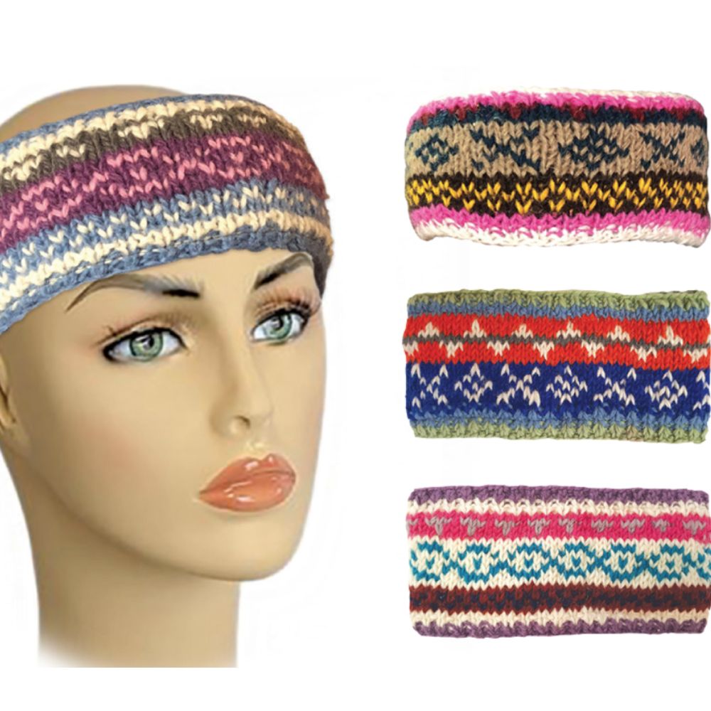 Bartleby Sherpa Lined Woollen Head Band (Choice of 4)