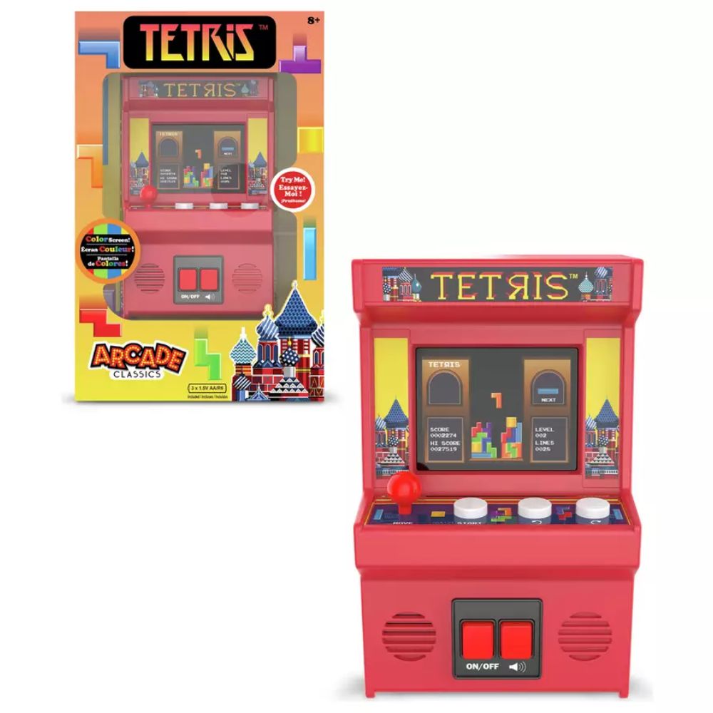 Basic Fun Mini Tetris Arcade Machine