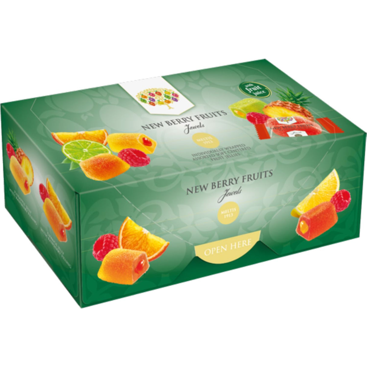New Berry Fruits 250g Jewels Box