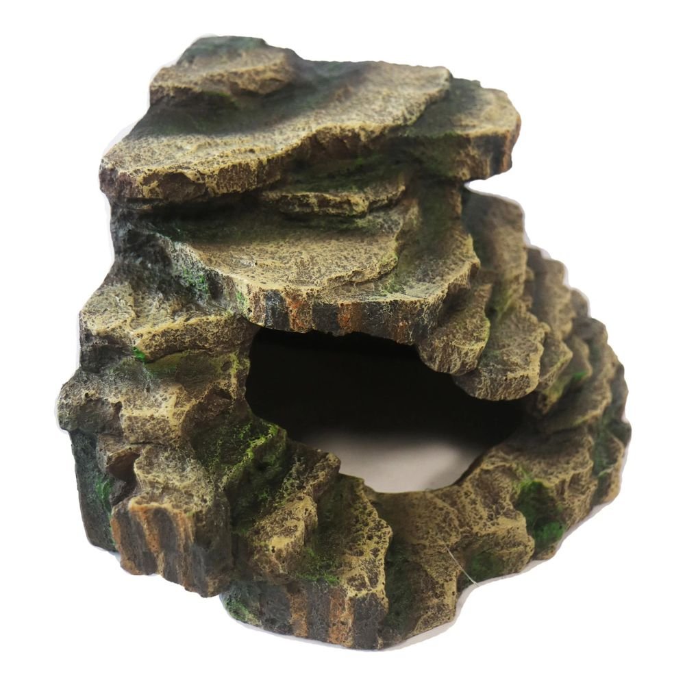 Betta Choice 18cm Stone Stairway Corner Piece Aquarium Ornament - Old Railway Line Garden Centre
