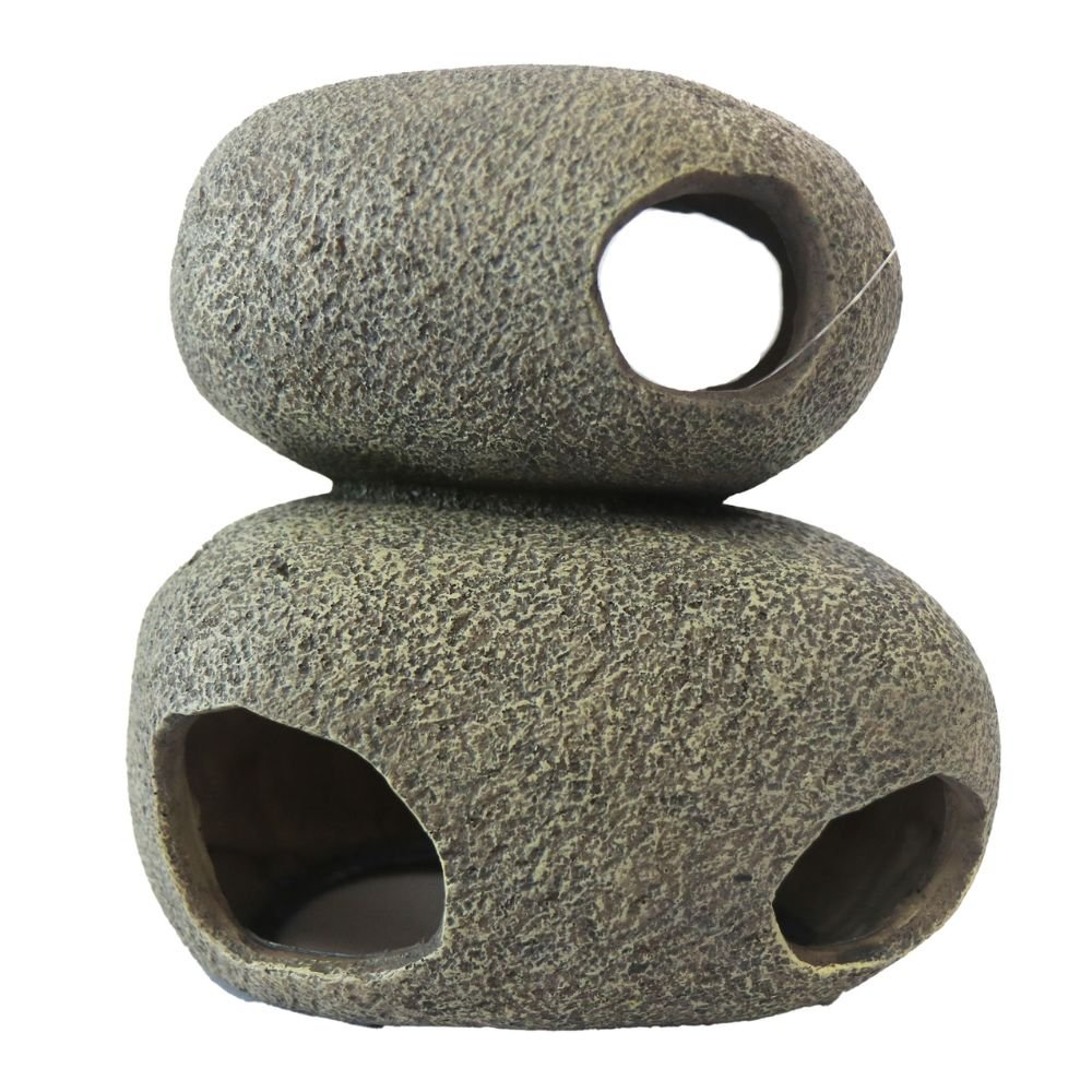 Betta Double Boulder Aquarium Decoration - Old Railway Line Garden Centre