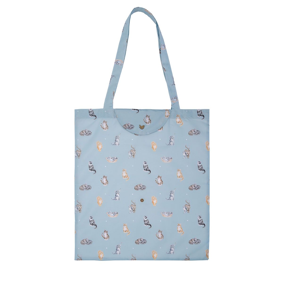 Wrendale 43cm 'Feline Friends' Cat Foldable Shopping Bag