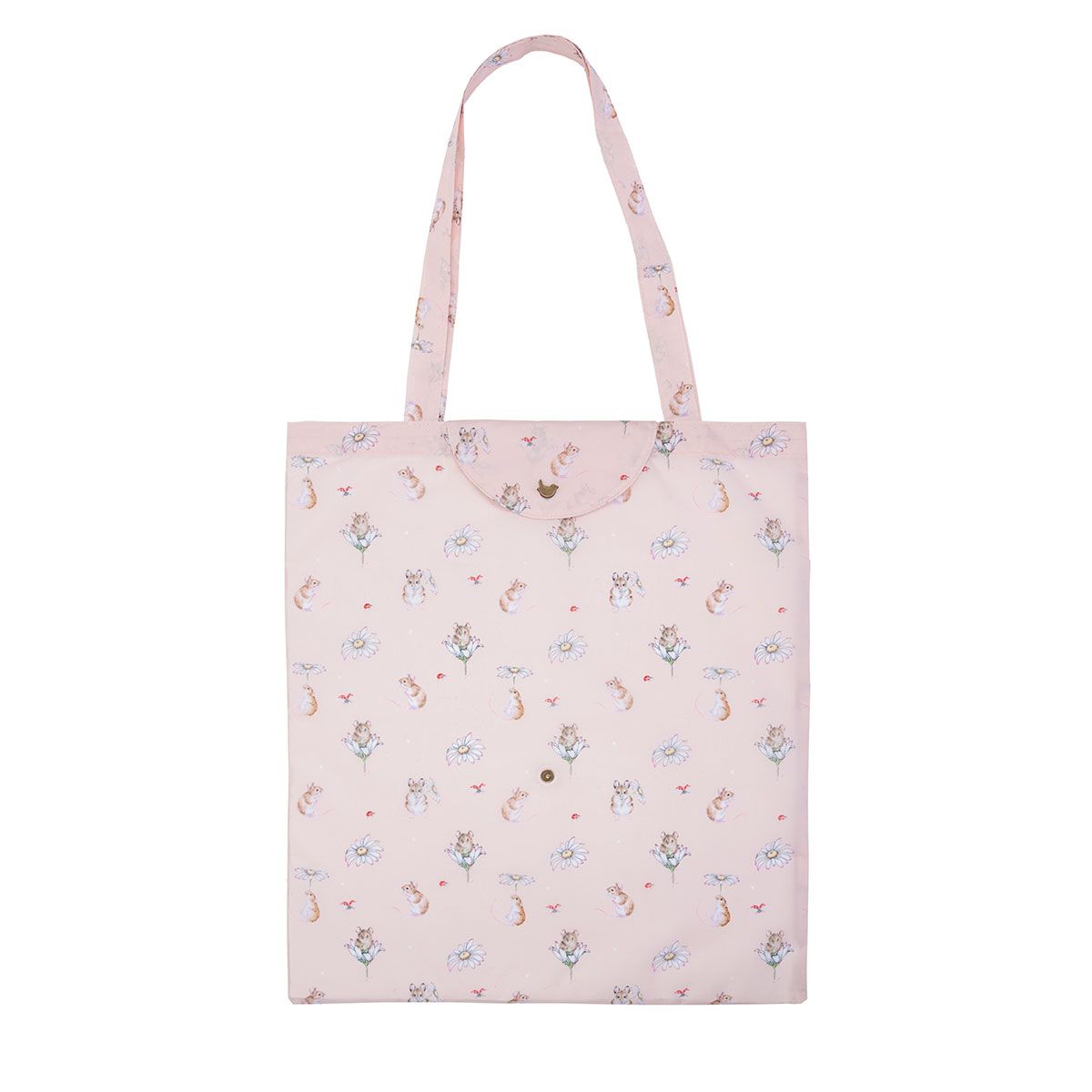 Wrendale 43cm 'Oops a Daisy' Mouse Foldable Shopping Bag