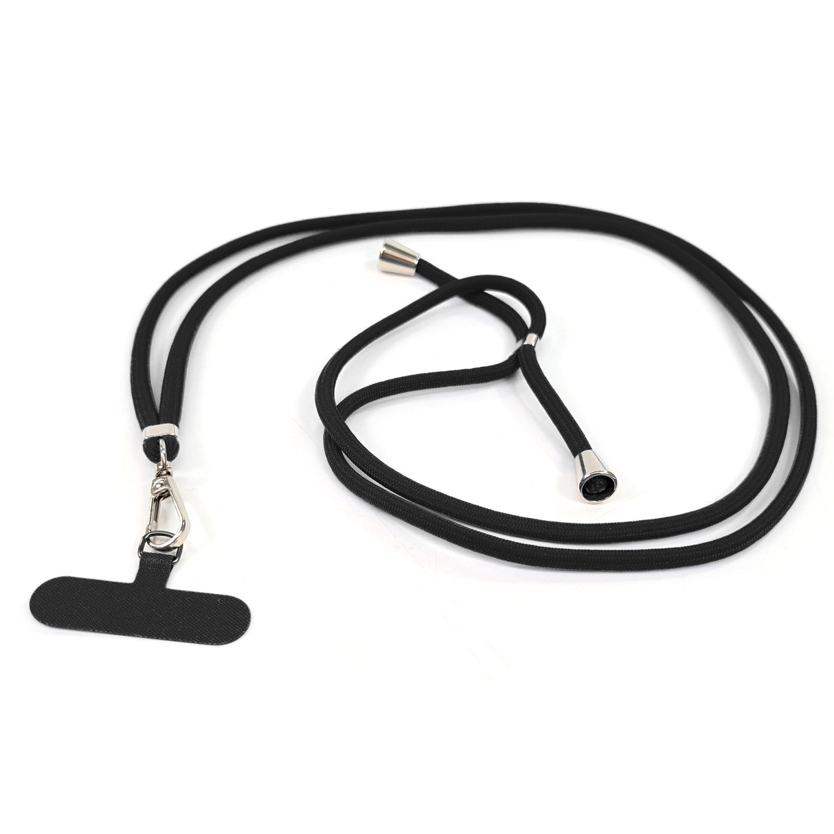 Black Ginger Crossbody Adjustable Phone Strap - Black