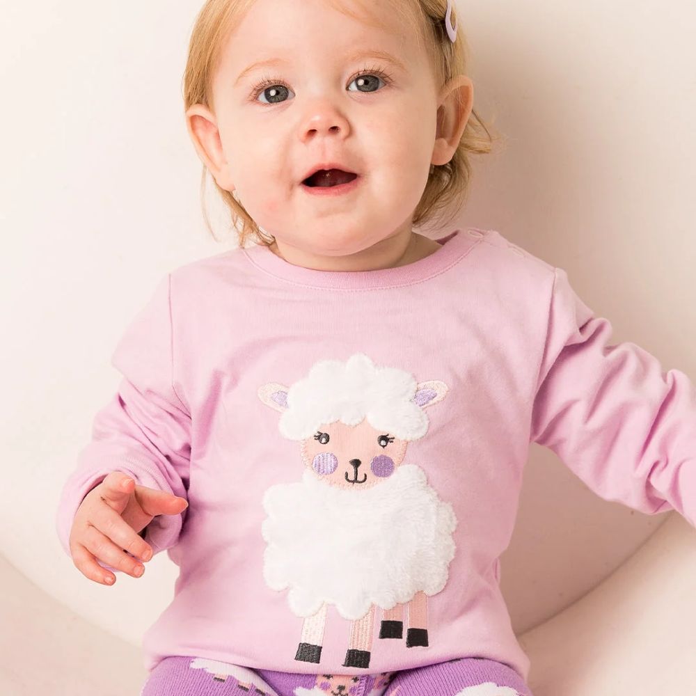 Blade & Rose Elsie the Sheep Top 0-6 Months