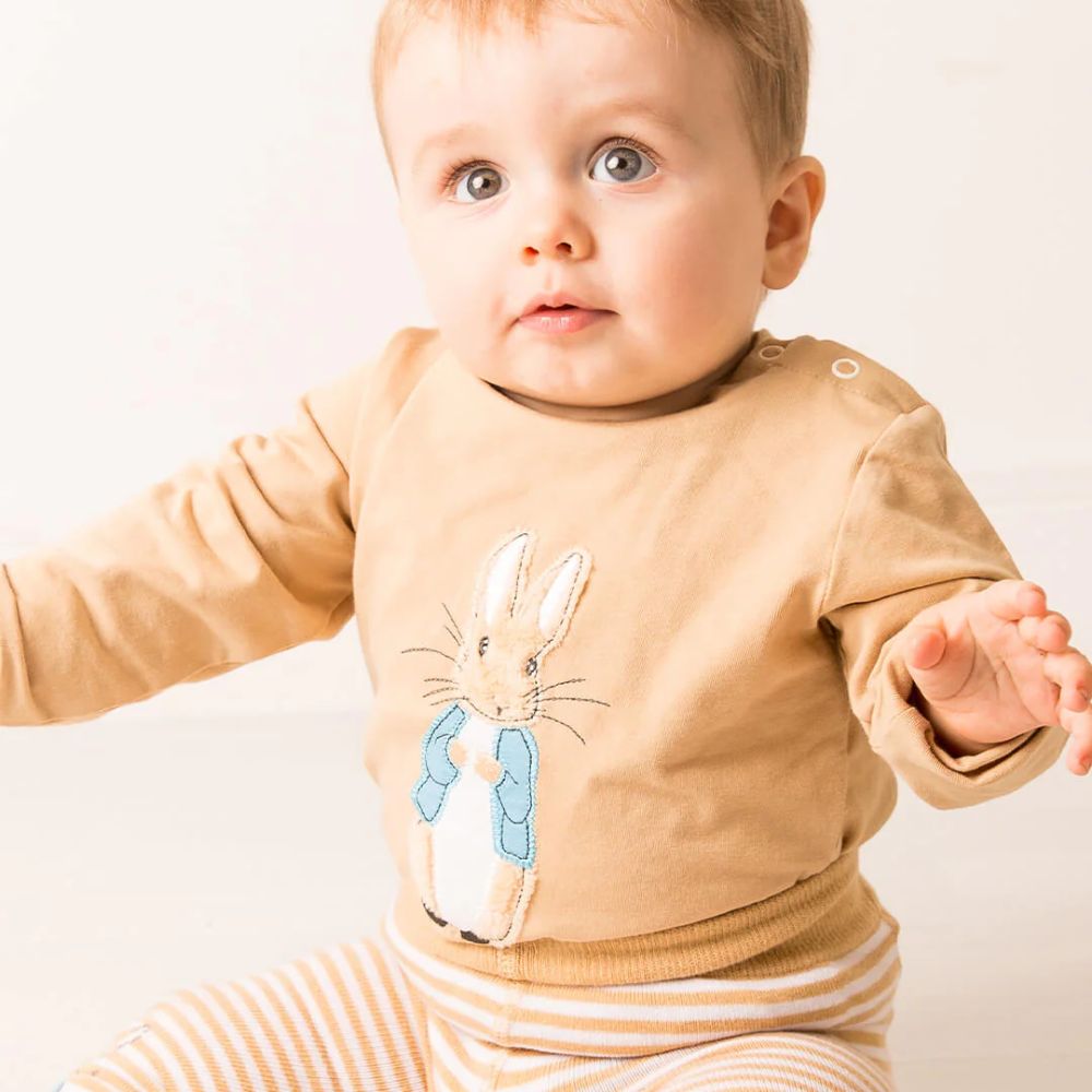 Blade & Rose Peter Rabbit Neutral Top 6-12 Months