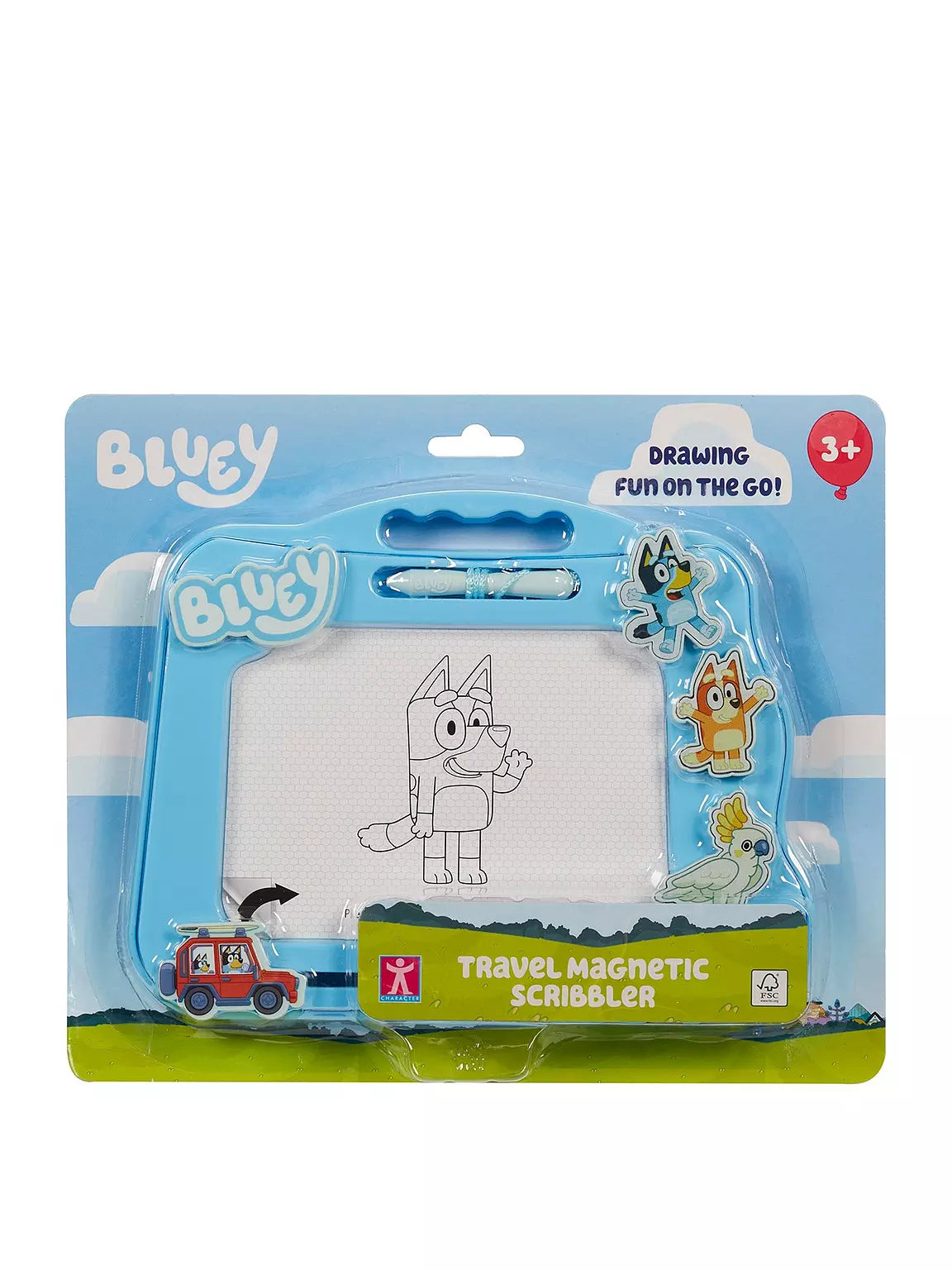Bluey Magnetic Scribbler