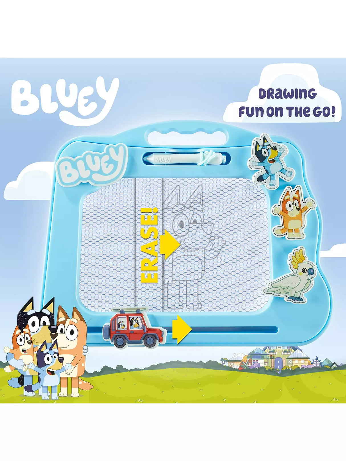 Bluey Magnetic Scribbler