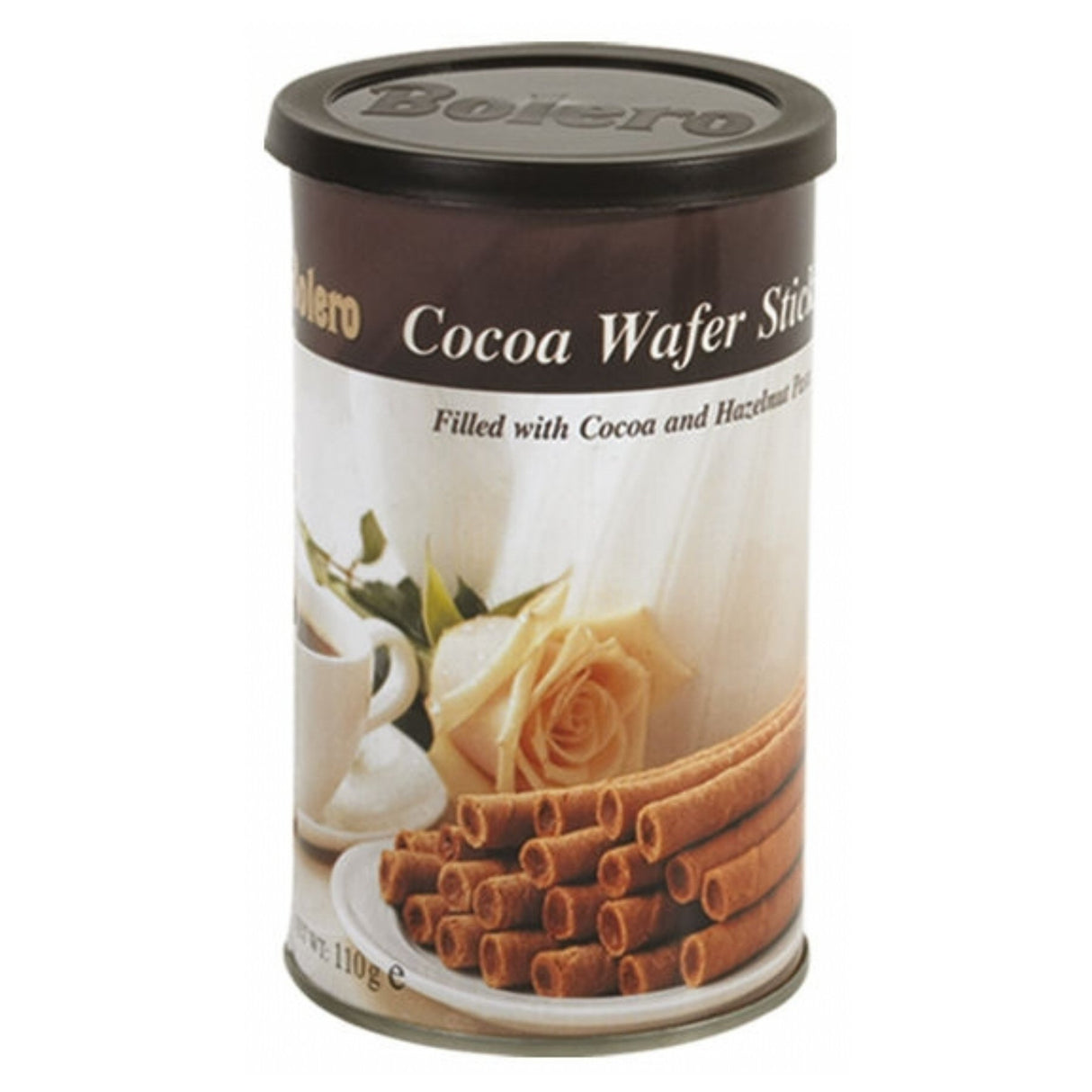 Bolero 110g Cocoa & Hazelnut Wafer Sticks