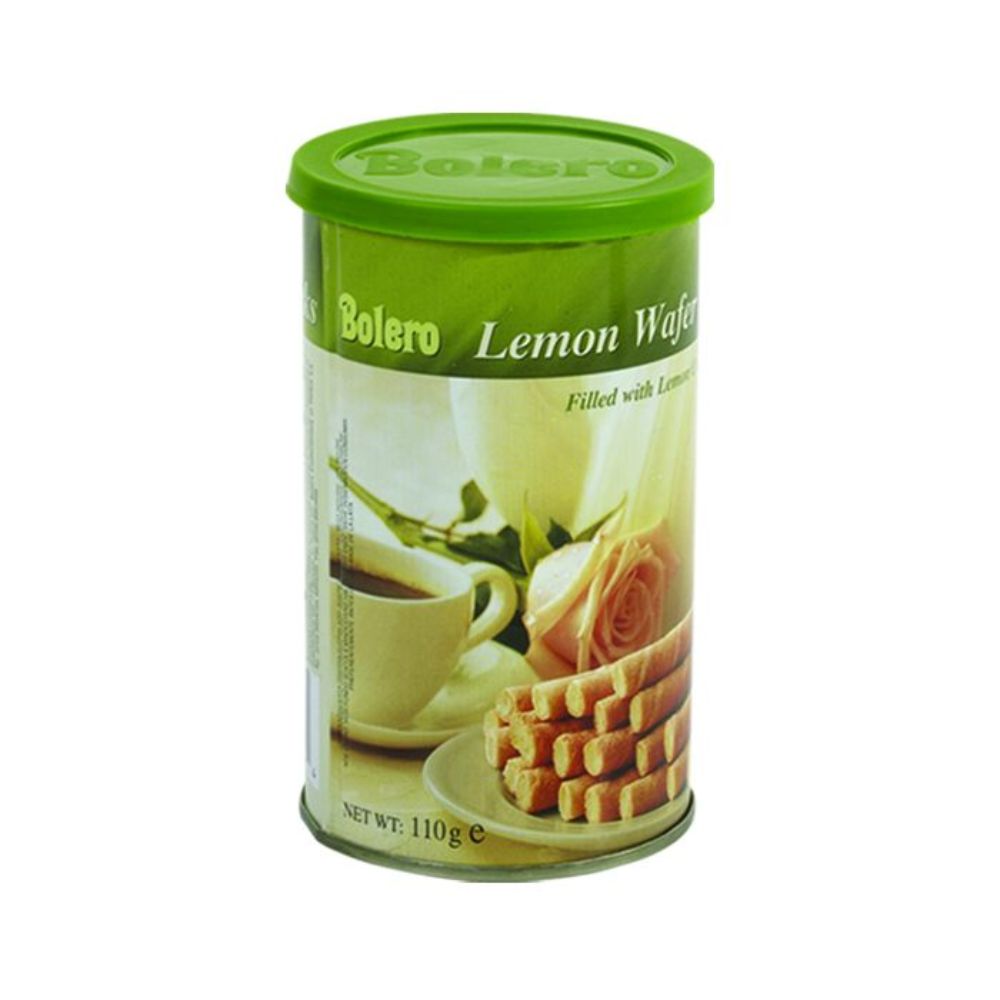 Bolero 110g Lemon Wafer Sticks