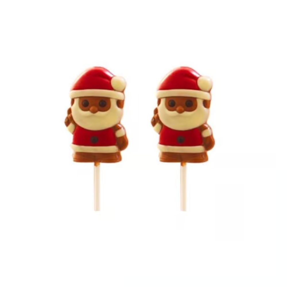 Bon Bon's 30g Santa Belgian Chocolate Lolly