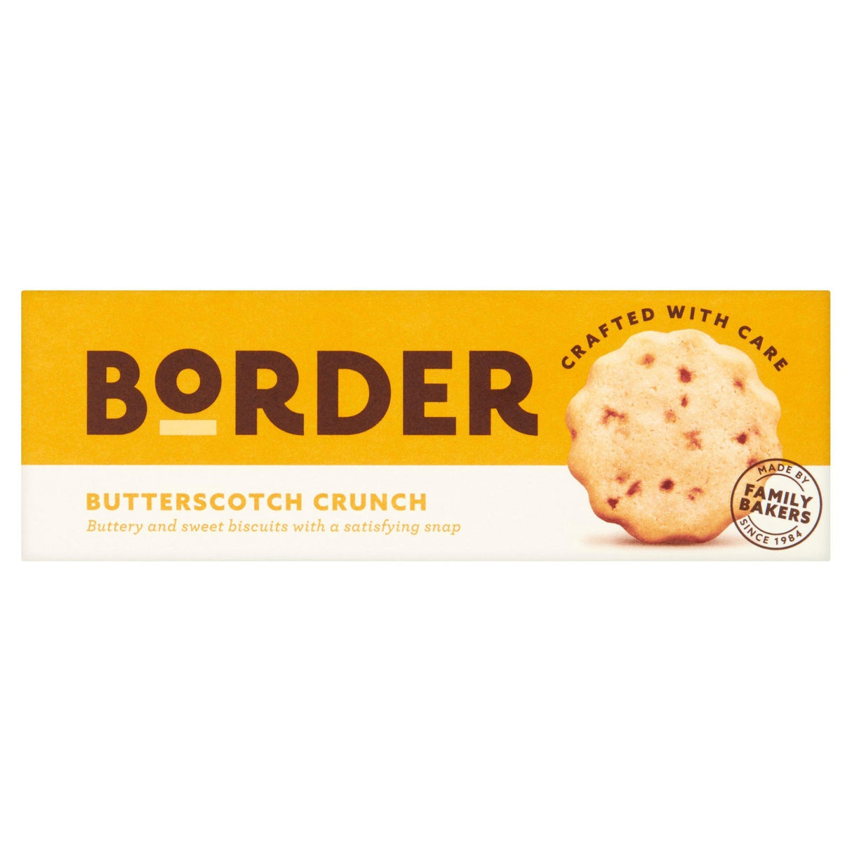 Border Biscuits 135g Butterscotch Crunch - Old Railway Line Garden Centre