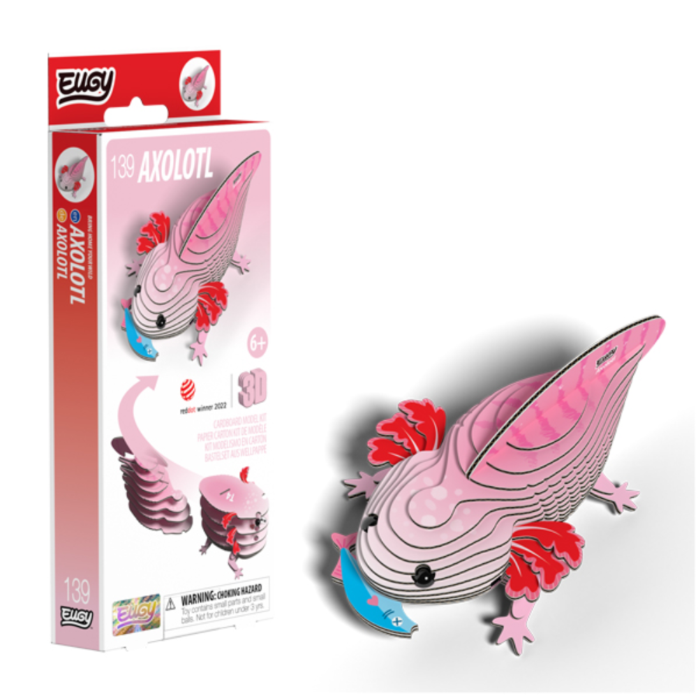 Brainstorm Toys Eugy Axolotl 3D Model