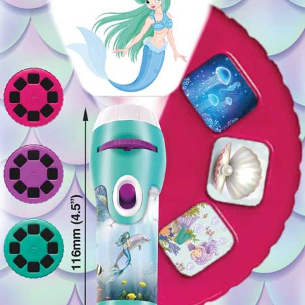 Brainstorm Mermaid Torch & Projector