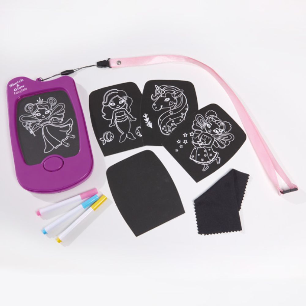 Brainstorm Sketch & Glow Fairytale Set