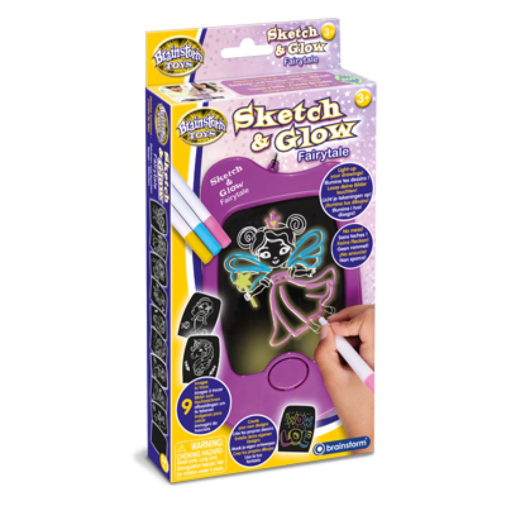 Brainstorm Sketch & Glow Fairytale Set