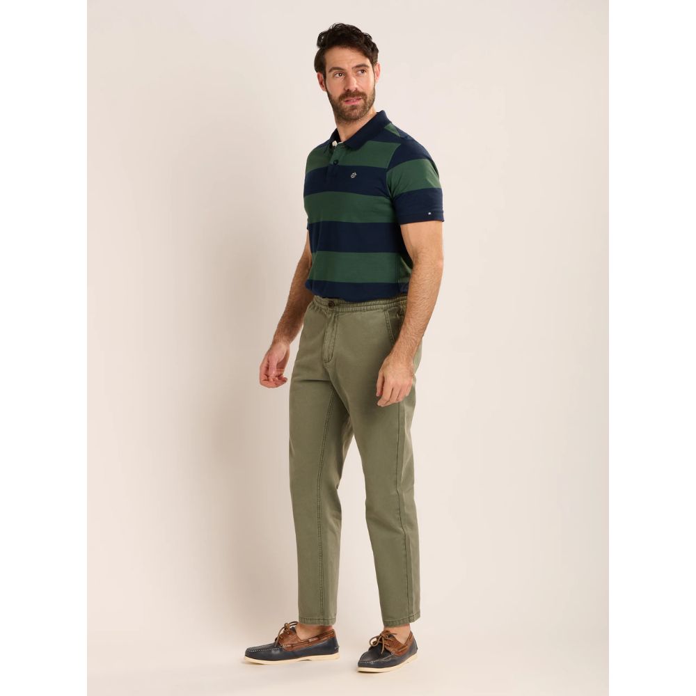 Brakeburn Dodworth Chino Trousers - Khaki