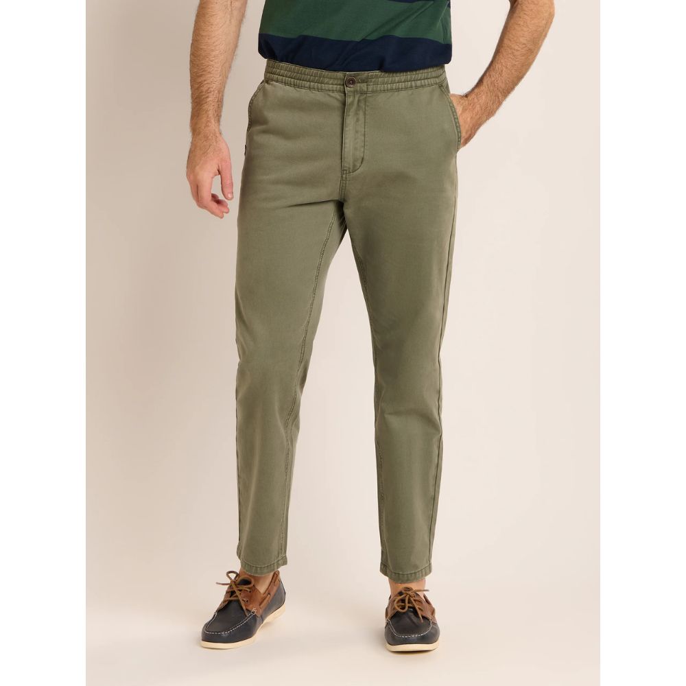 Brakeburn Dodworth Chino Trousers - Khaki
