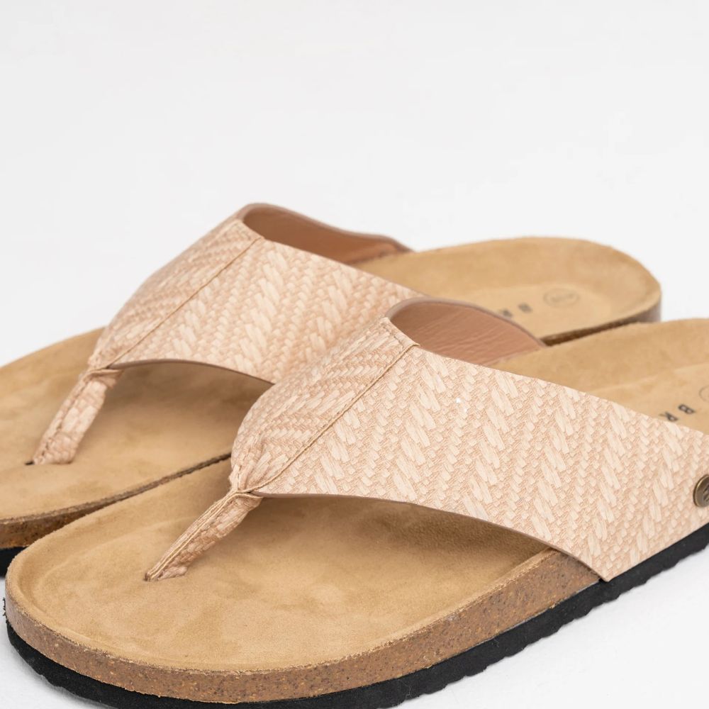 Brakeburn Fleet Women's Flip Flop - Cream